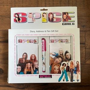 BNIB Rare Spice Girls Diary, Address and Pen Set